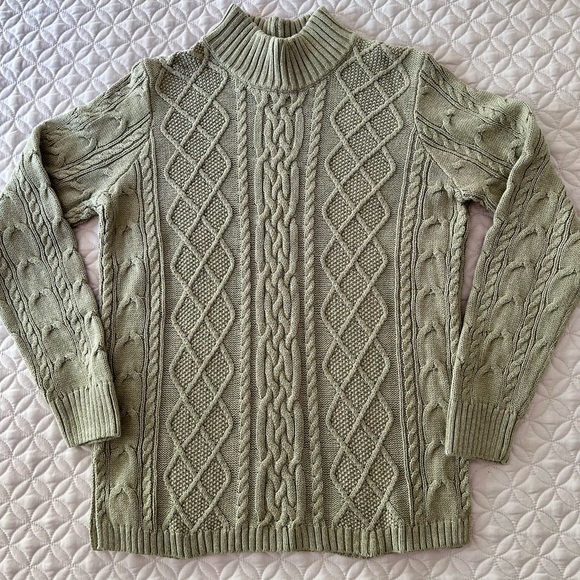 Jeanne Pierre Cable Women’s Sweater - Picture 5 of 8